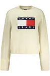 TOMMY HILFIGER WOMEN'S BEIGE SWEATER