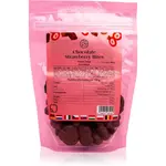 Jíme zdravě Lyofiliované jahody v mléčné čokoládě mrazem sušená zelenina v čokoládě 200 g