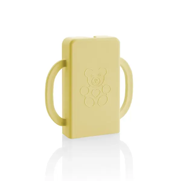 Kapsáček Ochranný obal na dětskou kapsičku žlutý