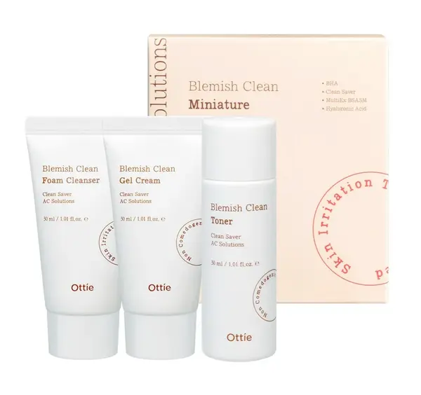 Ottie Blemish Clean set miniatur proti nedokonalostem pleti 3x30 ml