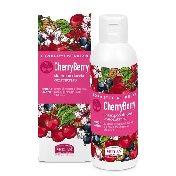 HELAN Sorbetti CherryBerry Sprchový gel a šampon 2v1 150 ml