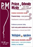 PaM 11-12/2025 Minimální mzda od 1. ledna 2026 - Ladislav Jouza