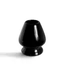 MOYA Naoshi - čierny stojan na matcha metličku Chasen