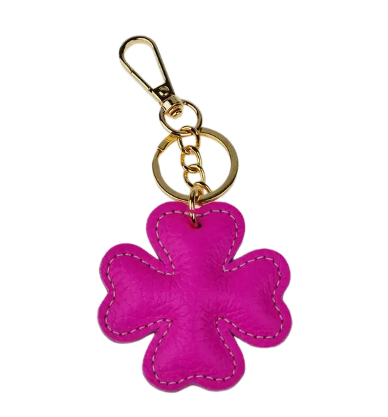 NovaKabelka.cz Klíčenka Quadrifoglia Fuxia Chiara