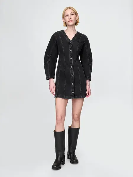 GAP  Dámske Džínsové mini šaty 716266-00 Veľkosť: XS
