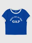 GAP  Dámské Crop tričko s logem 749366-05 Veľkosť: M