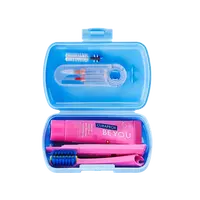 Curaprox Travel set Ortho cestovní sada modrá