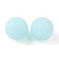 Luminous Round Food Grade Silicone Beads