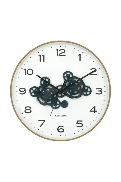 Nástěnné hodiny Karlsson Open Gear 40 cm více barev