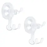 Transparent Plastic Suction Cup Hook Hangers