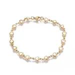 Ion Plating(IP) 304 Stainless Steel Link Bracelets