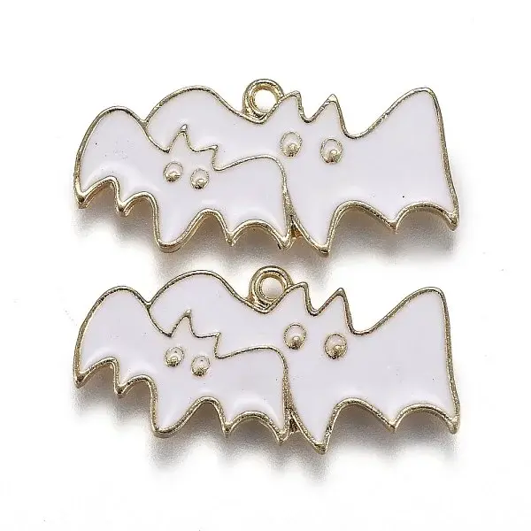 Halloween Theme Alloy Enamel Pendants