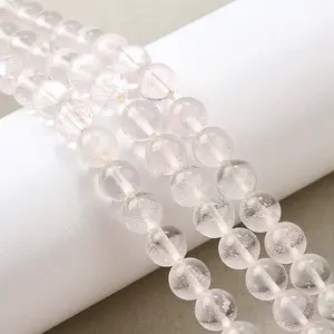 Watermelon Stone Glass Beads Strands