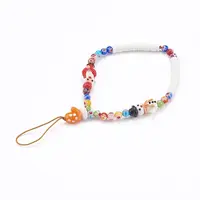 Handmade Lampwork Beaded Mobile Straps for Christmas