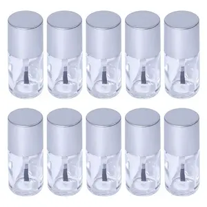 Transparent Glass Nail Polish Empty Bottle
