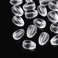 Baking Painted Transparent Glass Beads