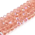Electroplate Glass Beads Strands