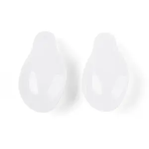 Transparent Glass Teardrop Charms