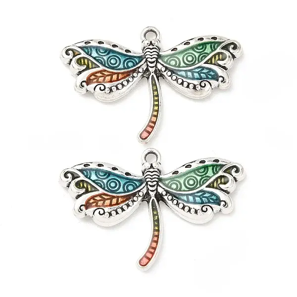 Alloy Enamel Pendants