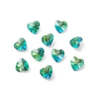 Faceted Glass Charms
