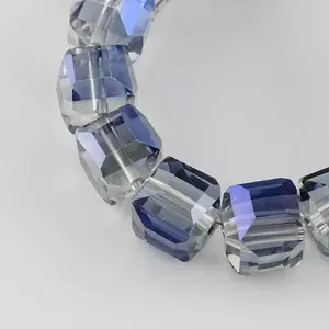 Electroplate Glass Bead Strands