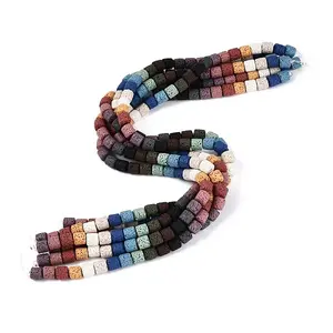 Natural Lava Rock Beads Strands