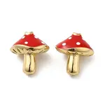 Rack Plating Brass Enamel Beads