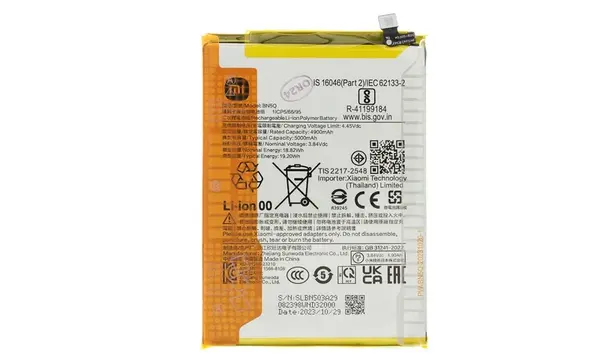Originální baterie Xiaomi BN5Q 5000mAh (Service Pack)
