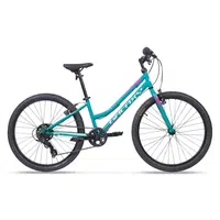 Juniorské dívčí kolo Galaxy Ruby 24" 9.0 12" (138-148 cm) tyrkysová