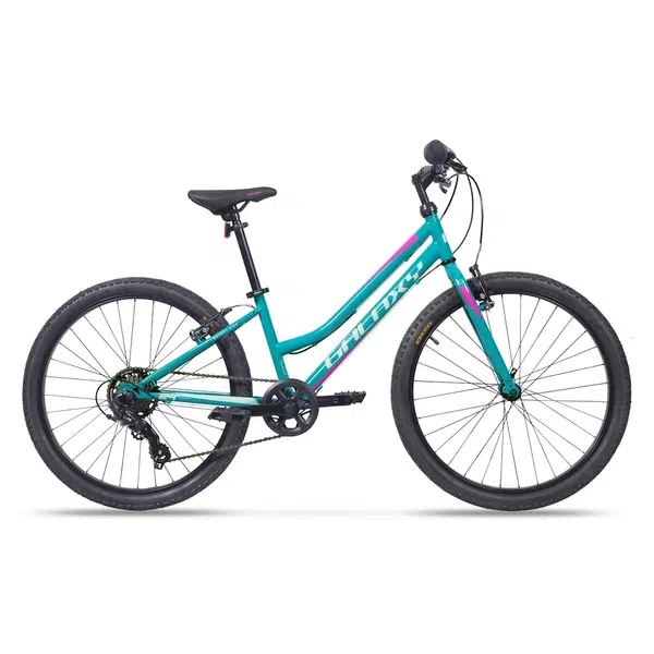 Juniorské dívčí kolo Galaxy Ruby 24" 9.0 12" (138-148 cm) tyrkysová