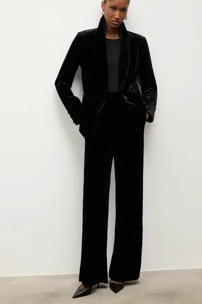 Velurové kalhoty Answear.LAB