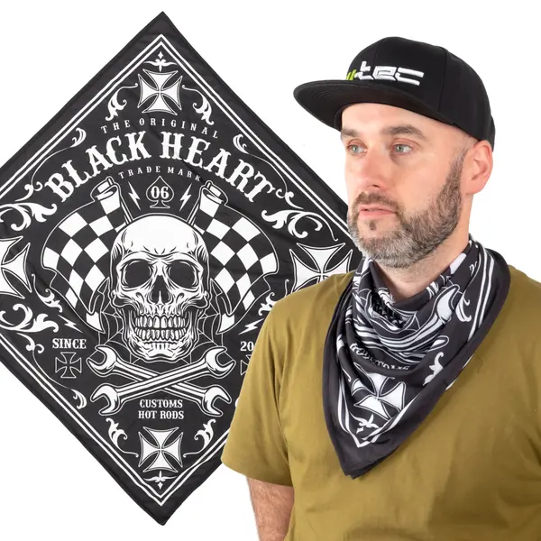 Šátek W-TEC Black Heart Bandest Starter