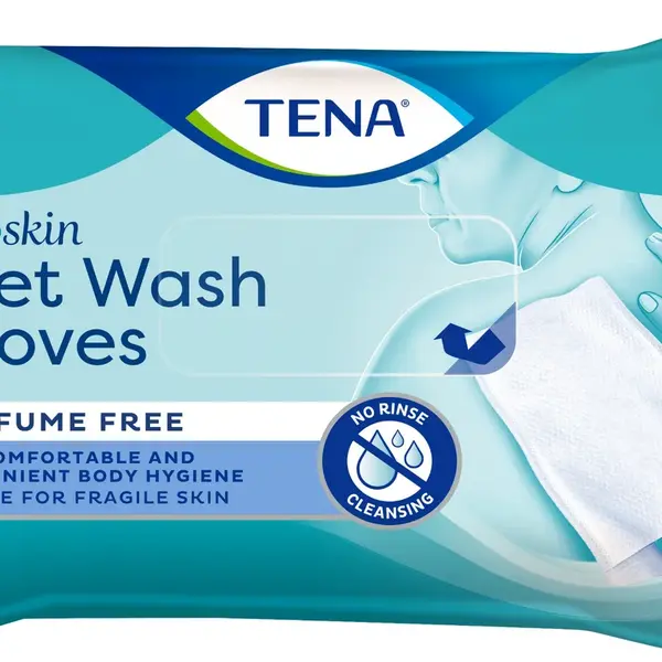 Tena Wet Wash Glove mycí vlhčené rukavice 8 ks