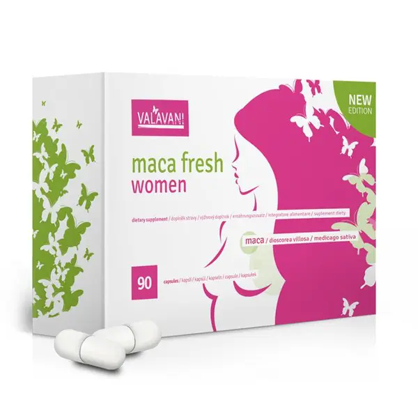 VALAVANI Maca fresh women 90 kapslí