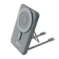 Verbatim, Power banka Charge ,n, Go se dvěma kabely, 5V, nabíjení telefonu, 32251, 5 000mAh, magnetické připevnění, šedá