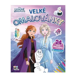 JIRI MODELS Velké omalovánky Ledové království 1 ks