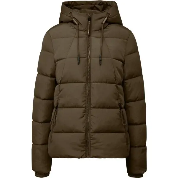 s.Oliver QS OUTDOOR JACKET Dámská zimní bunda, khaki, velikost