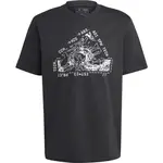 adidas CITY ESCAPE LANDSCAPE GRAPHIC TEE Pánské triko, černá, velikost