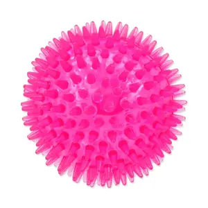 Dog Fantasy Hračka míček pískací růžový 8 cm