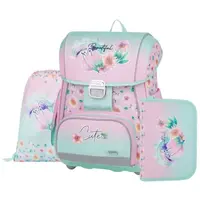 Oxybag FLOWERS Školský set, ružová, veľkosť