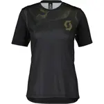 Scott TRAIL VERTIC SS W Dámsky cyklistický dres, čierna, veľkosť