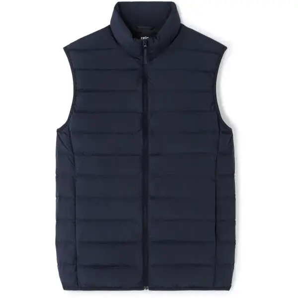 CELIO MULIGHTSL Pánská zimní vesta, tmavě modrá, velikost