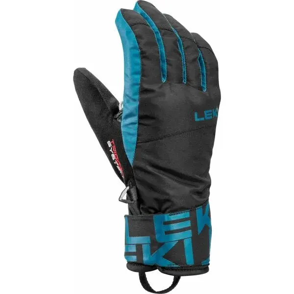Leki AIR SWTCH 3D JR Juniorské lyžiarske rukavice, čierna, veľkosť