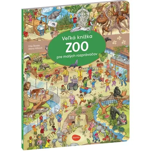 ELLA & MAX ZOO PRAHA Veľká knižka pre malých rozprávačov, mix, veľkosť