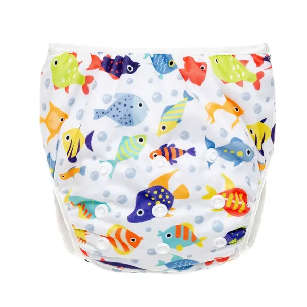 T-TOMI Plienkové plavky Modrá ryba