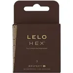 LELO Hex Respect – XL  kondomy (3 ks)