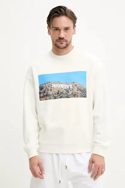 Bavlněná mikina HUGO