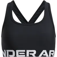 Under Armour CROSSBACK BRA Dívčí podprsenka, černá, velikost XL