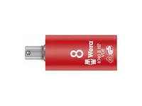 Wera 004902 Zástrčná bitová hlavice 3/8" 6hran 6 mm typ 8740 B VDE HF Zyklop s přidržovací