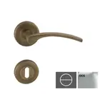 Kľučka Naturel LAURA2-R,cr brúsený,WC LAURA2ROCSWC